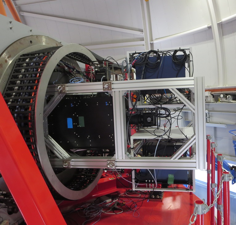 TriCCS on the instrument rotator