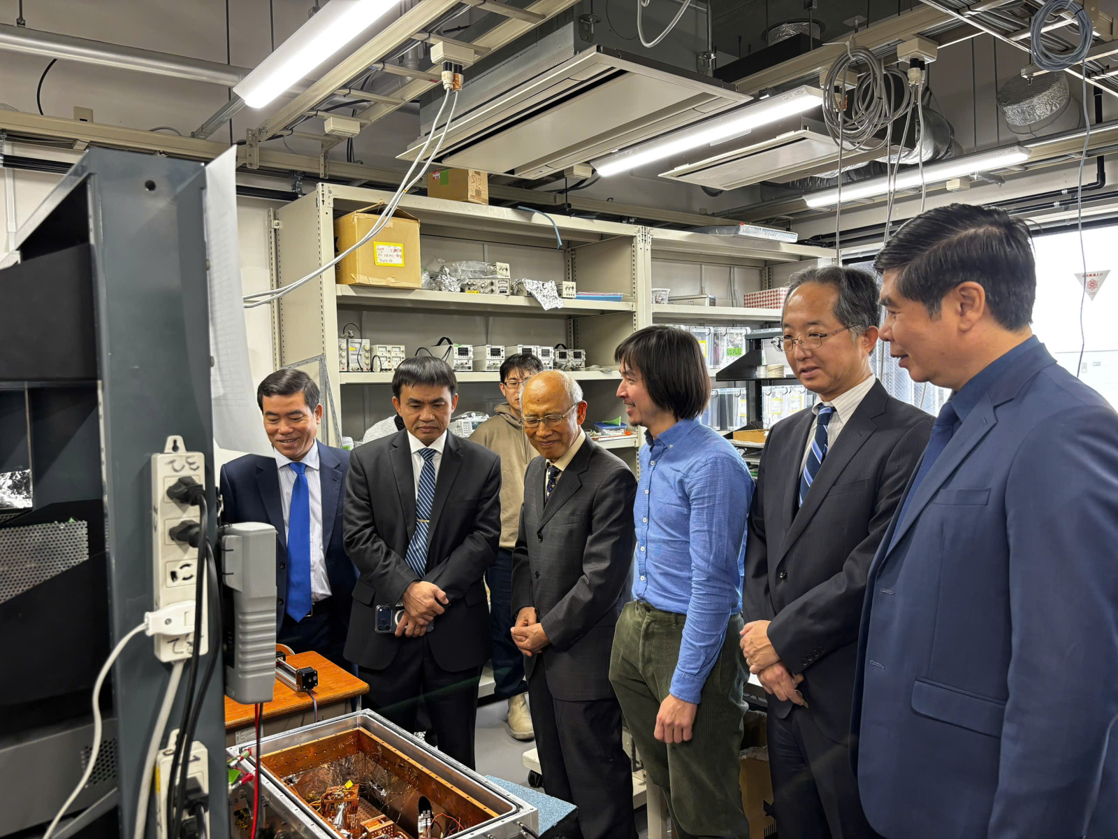 2025年12月 大阪公立大実験室視察